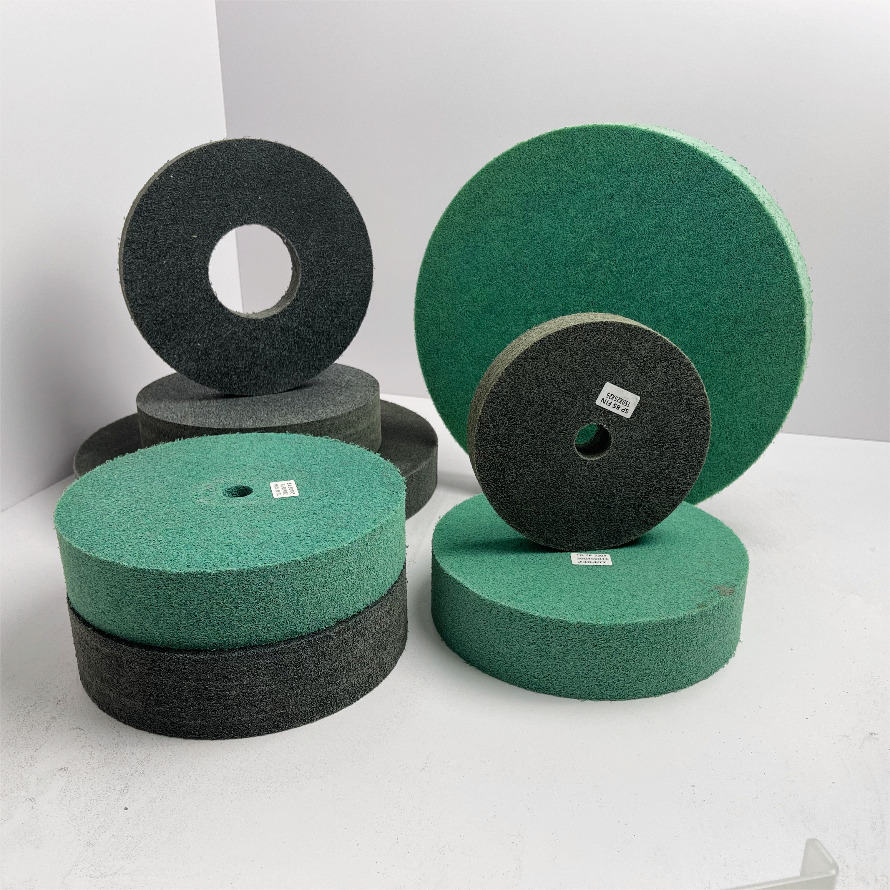 Non Woven Polishing Wheel गैर बुना पॉलिशिंग पहिया