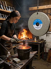 टियांजिन पेंगयु कन्वॉल्यूटेड व्हील एलडी 7एस फिन 12X1X5 इंच