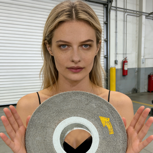 टियांजिन पेंगयु कन्वॉल्यूटेड व्हील एलडी 9एस फिन 12X2X5 इंच