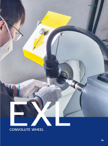 टियांजिन पेंगयु कन्वॉल्यूटेड व्हील नाइस टॉप EXL 7S फिन 8X1/2X3 इंच